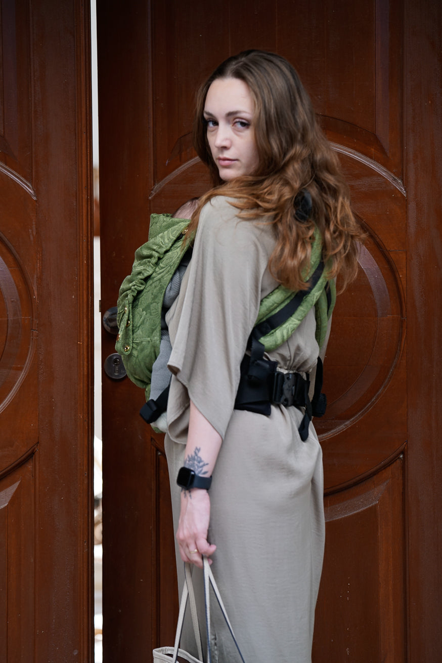 Baby Carrier Flip X Green rose