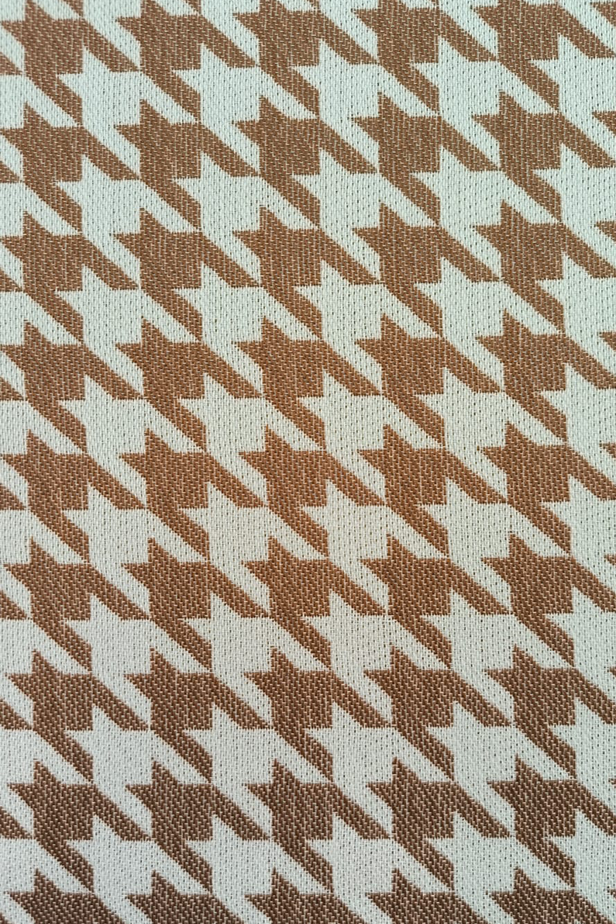 Ring Sling Houndstooth macchiato