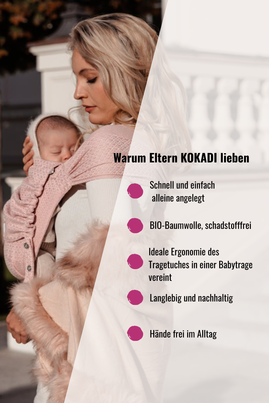 baby carrier WrapStar Heart2Heart Rosé