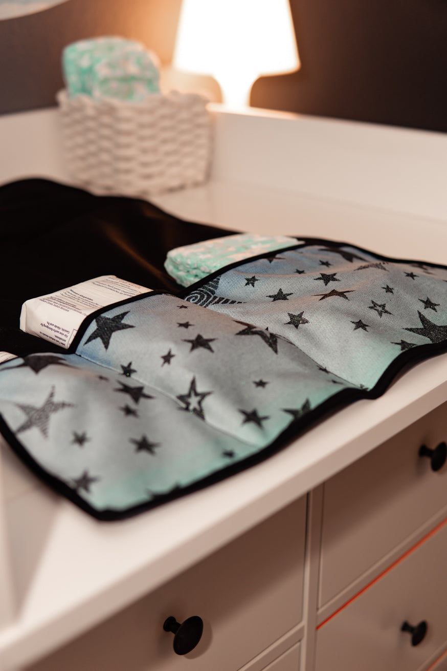 changing mat Matti Stars Glitzer 