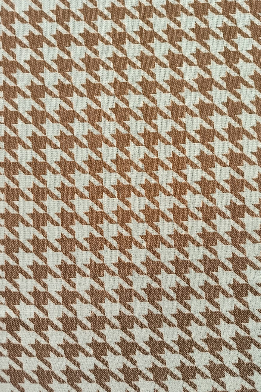 Ring Sling Houndstooth macchiato