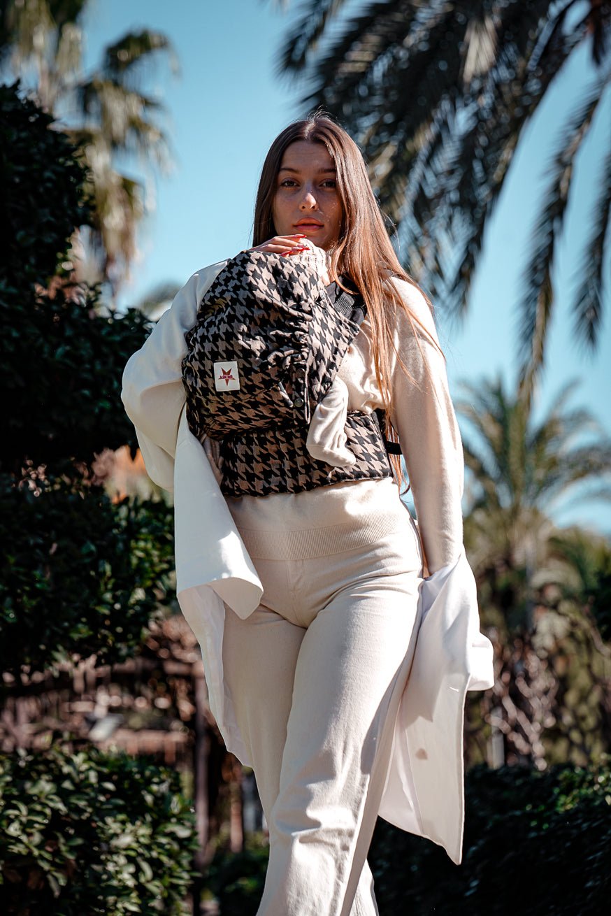 Baby Carrier Flip Houndstooth Maxim - KOKADI