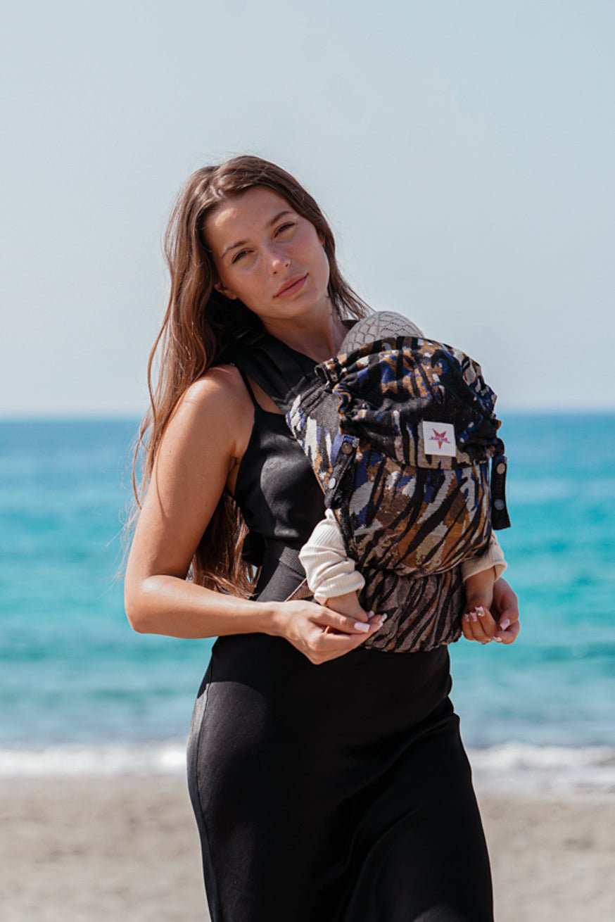 Baby Carrier Flip Junglefari Vibrant Gold - KOKADI