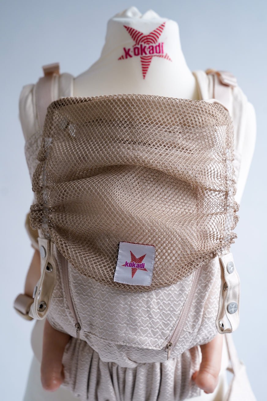 Babytrage Flip Performance Air Heart2Heart Cream - KOKADI