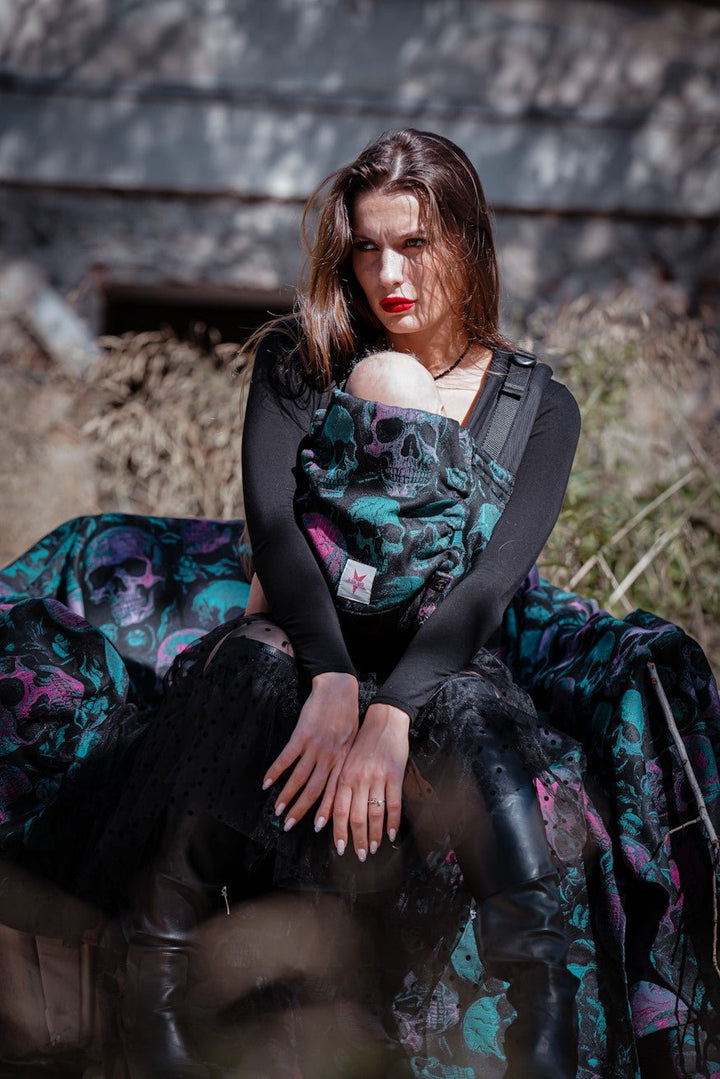 Baby Carrier Flip Scary Skulls - KOKADI