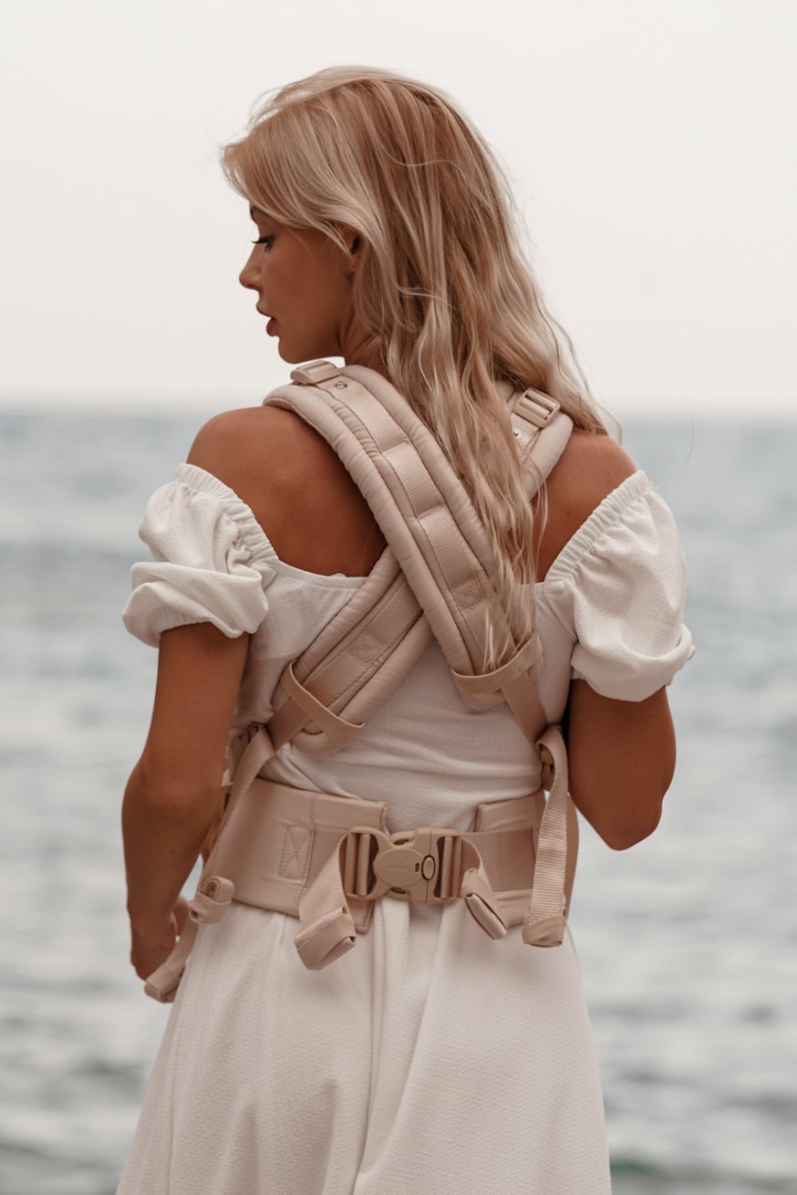 Baby Carrier Flip X Heart2Heart Cream - KOKADI