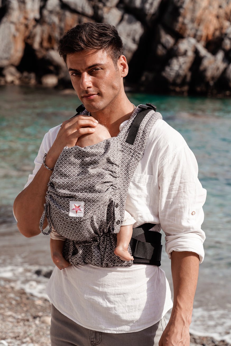 Baby Carrier Flip X Heart2Heart Stone - KOKADI