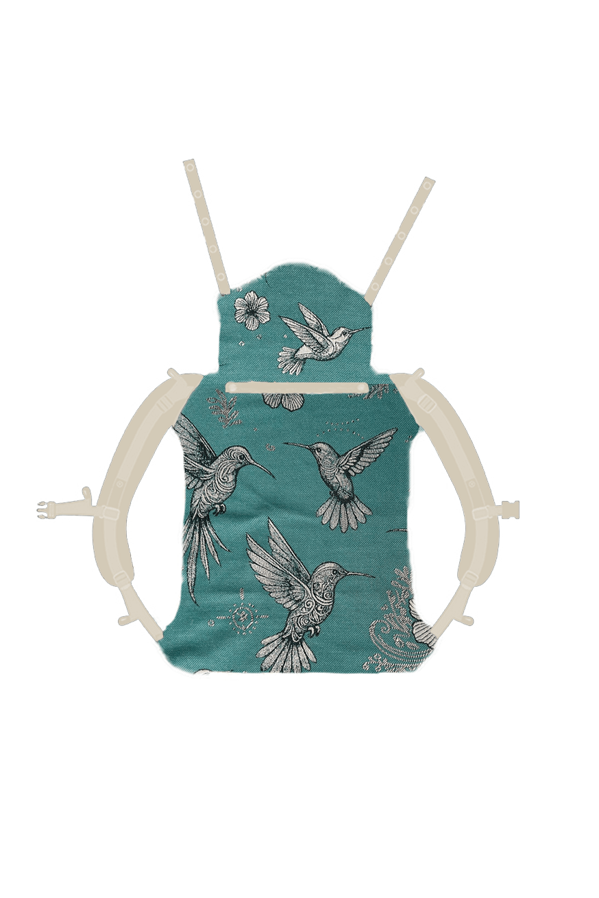 Baby Carrier Onbu Hummingbird Esmeralda - KOKADI