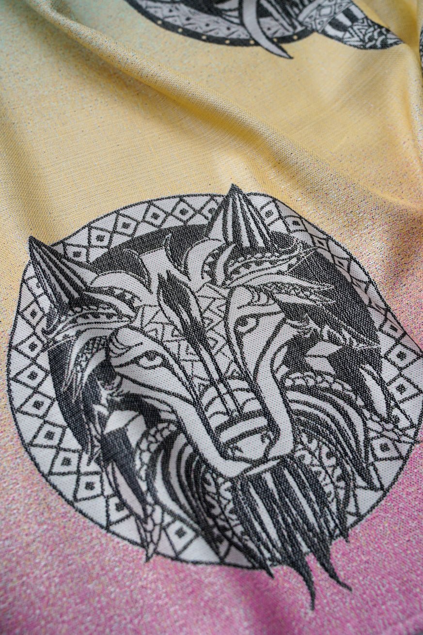Baby Carrier Onbu Wild Mandala Wolf - KOKADI