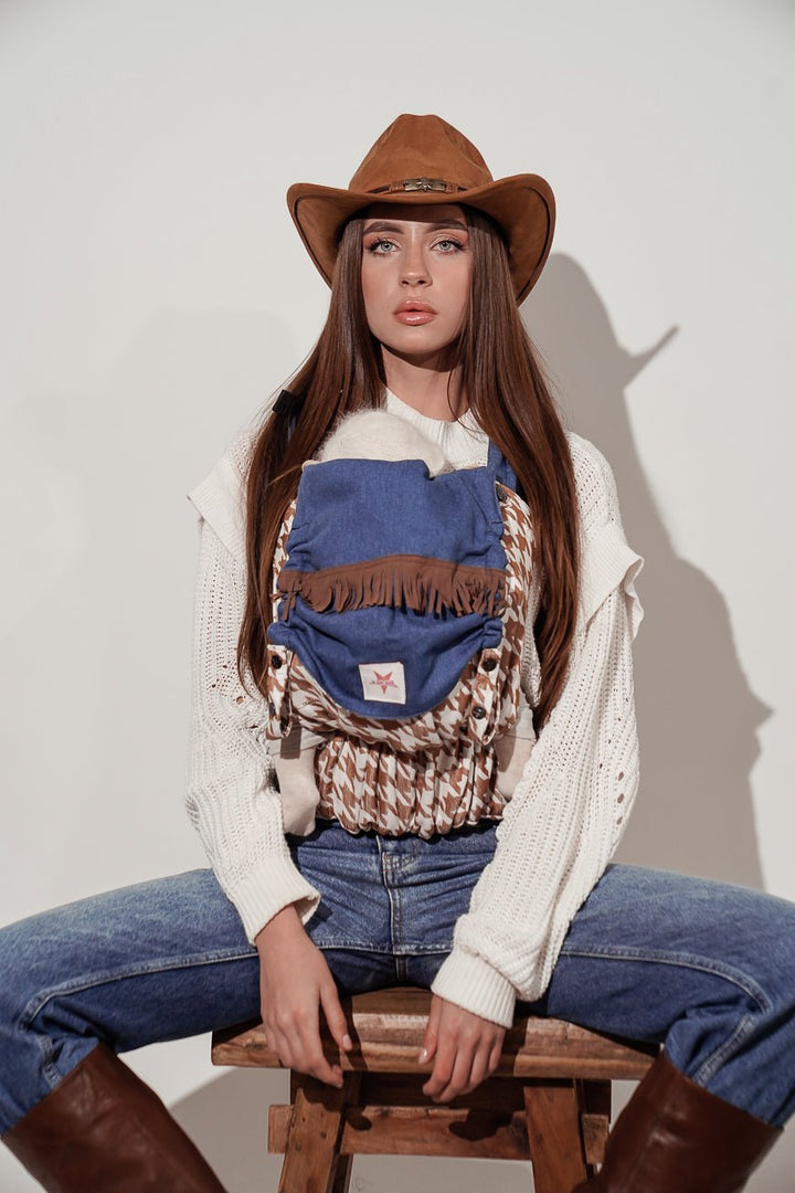 Baby Carrier Onbu Wild West Macchiato - KOKADI