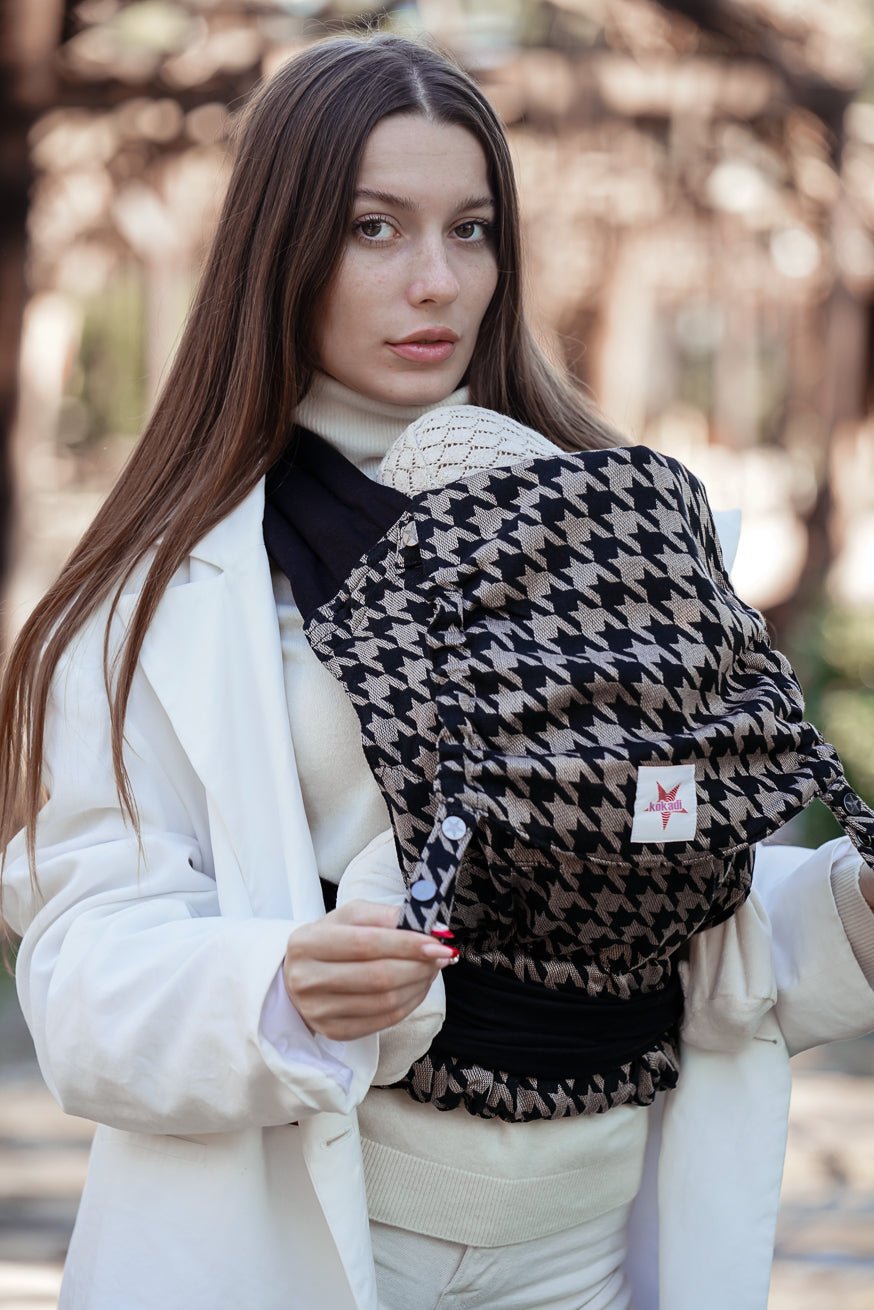 Baby Carrier TaiTai Houndstooth Maxim - KOKADI
