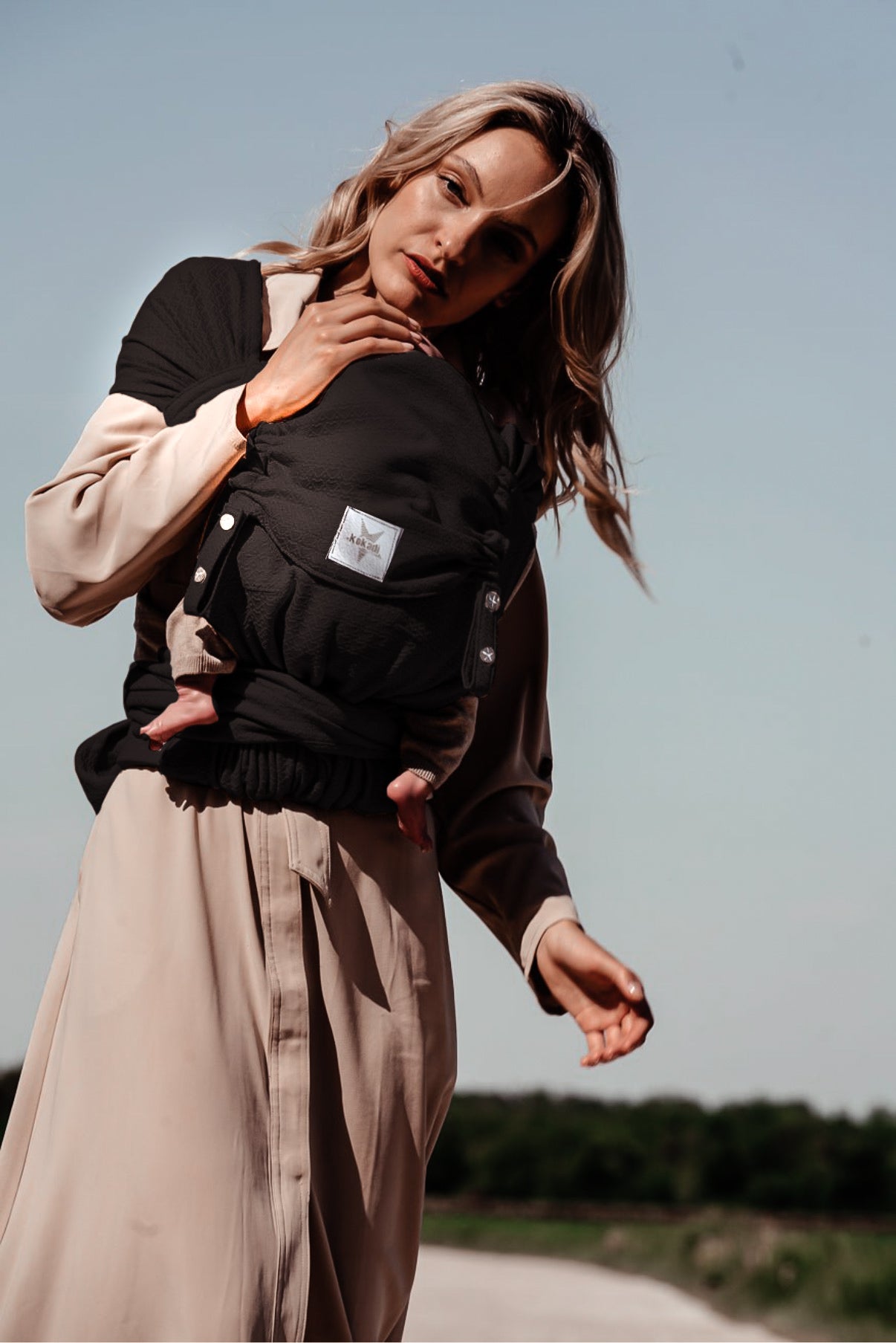 Baby Carrier WrapStar Heart2Heart Black Beauty - KOKADI