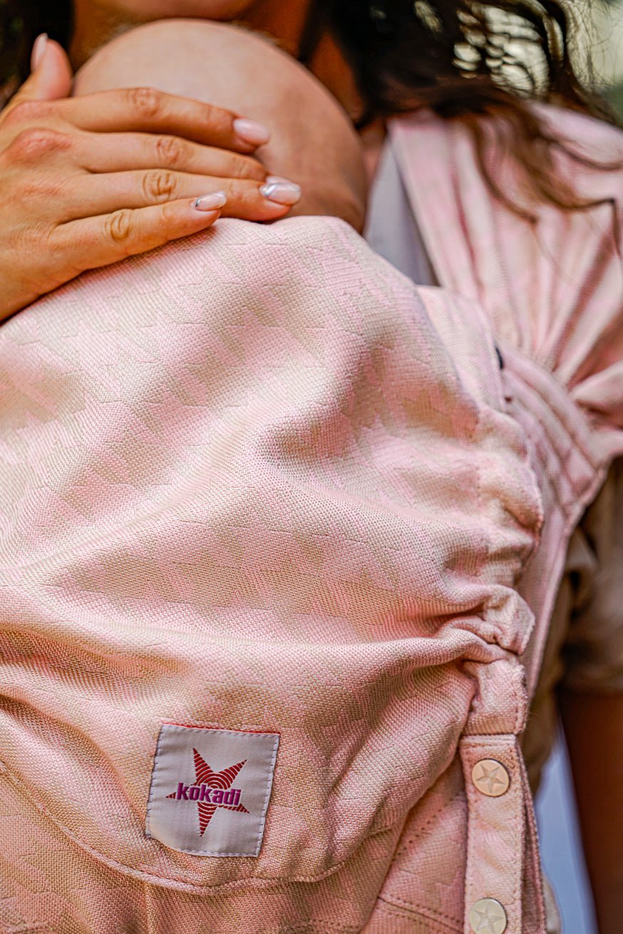 Baby Carrier WrapStar Houndstooth Viola - KOKADI