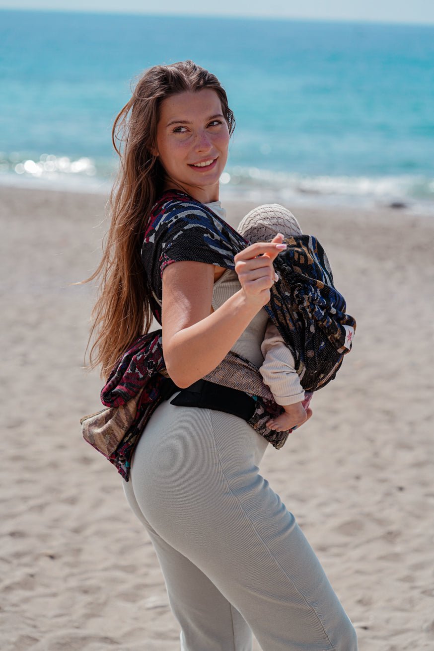 Baby Carrier WrapStar Junglefari Vibrant Gold - KOKADI