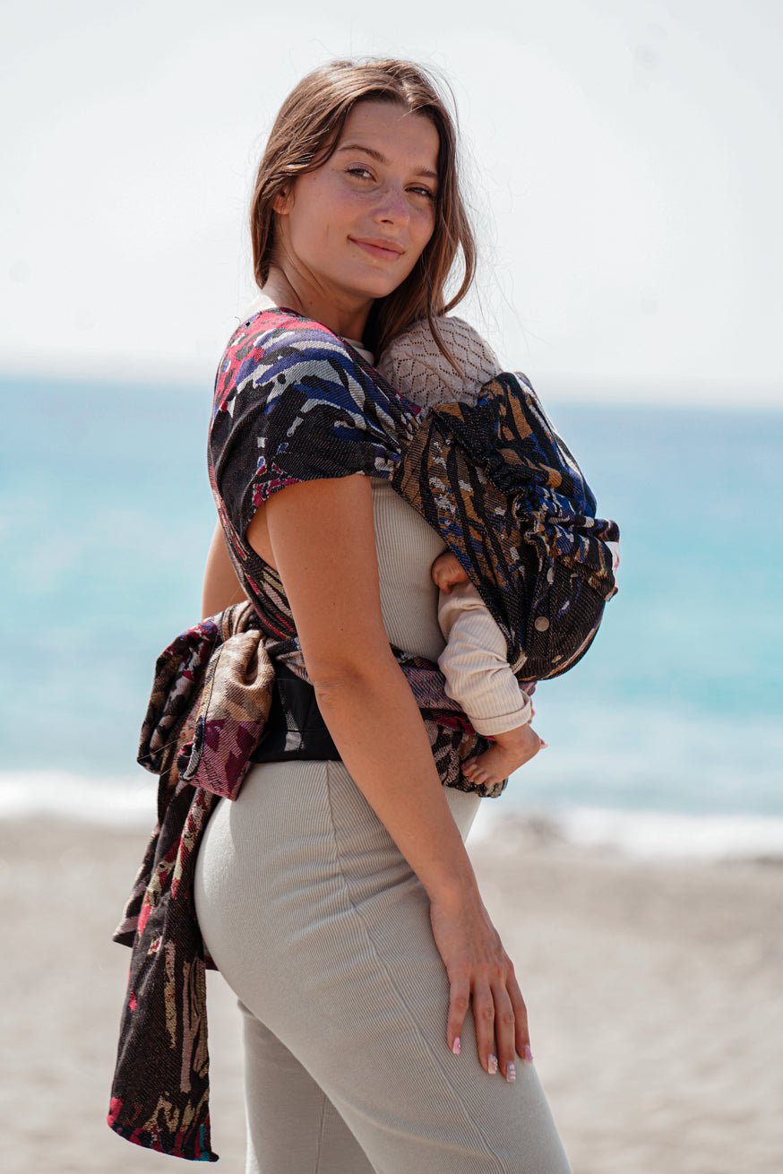 Baby Carrier WrapStar Junglefari Vibrant Gold - KOKADI