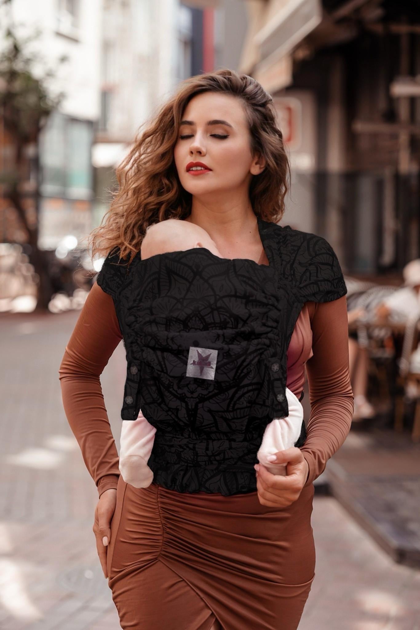 Baby Carrier WrapStar Lilenia Black Beauty - KOKADI