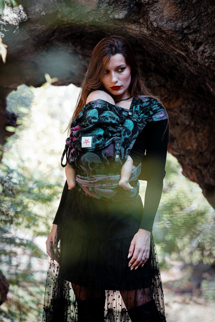 Baby Carrier WrapStar Scary Skulls - KOKADI