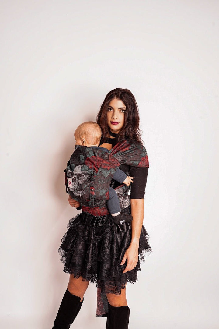 Baby Carrier WrapStar Skulls N'Roses - KOKADI