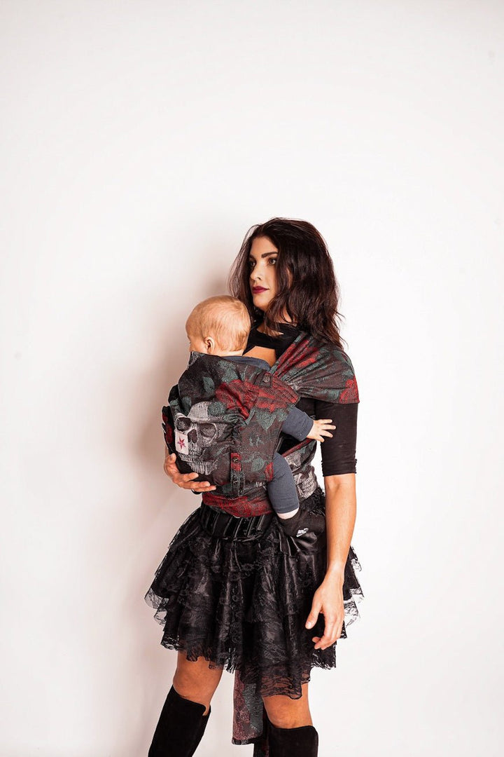 Baby Carrier WrapStar Skulls N'Roses - KOKADI