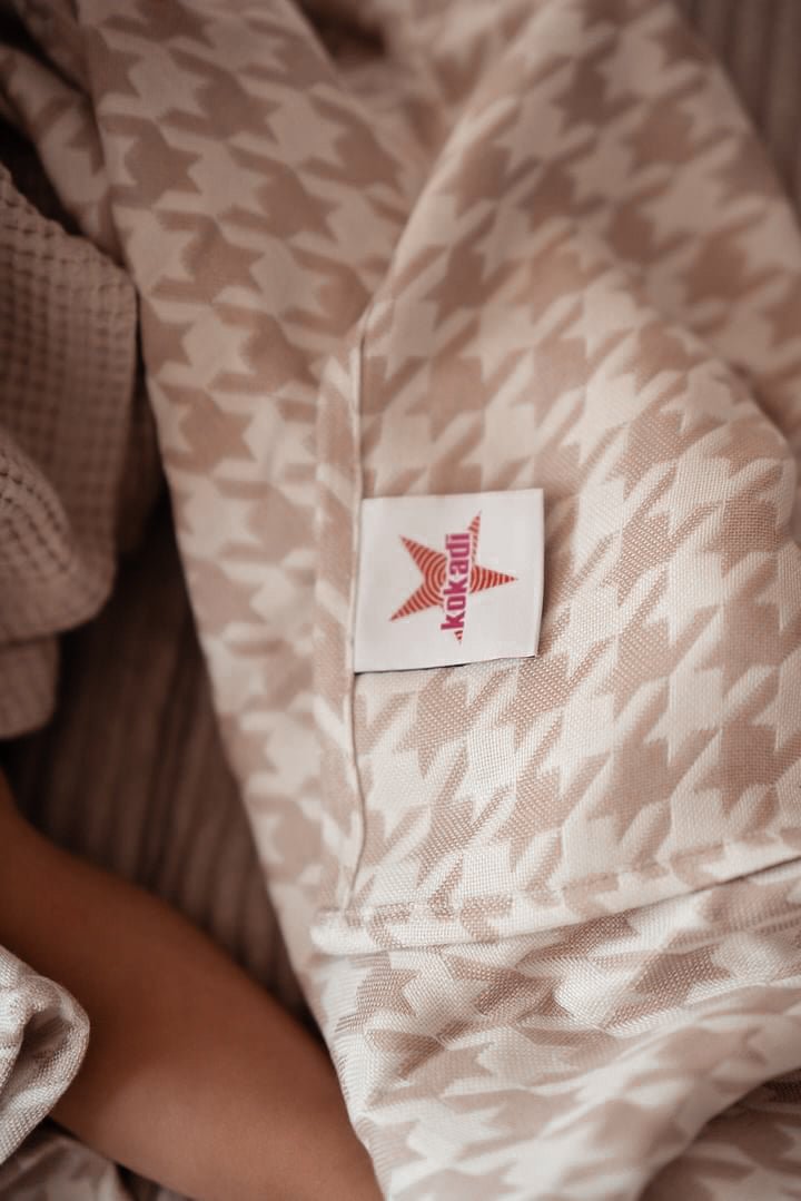 Cuddly blanket Houndstooth Campiano - KOKADI