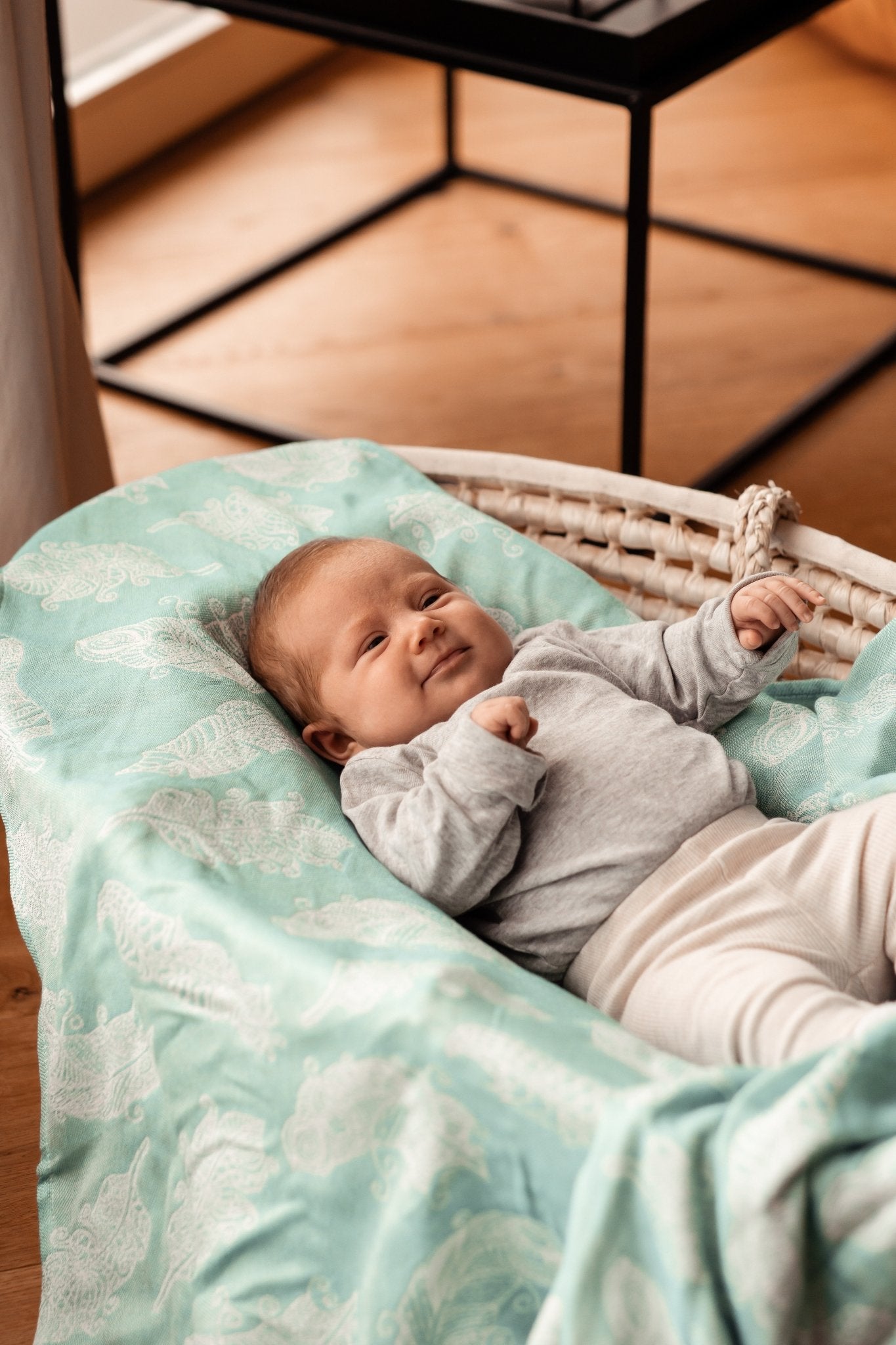 Kuscheltuch Mandala Federn Alexandra - KOKADI
