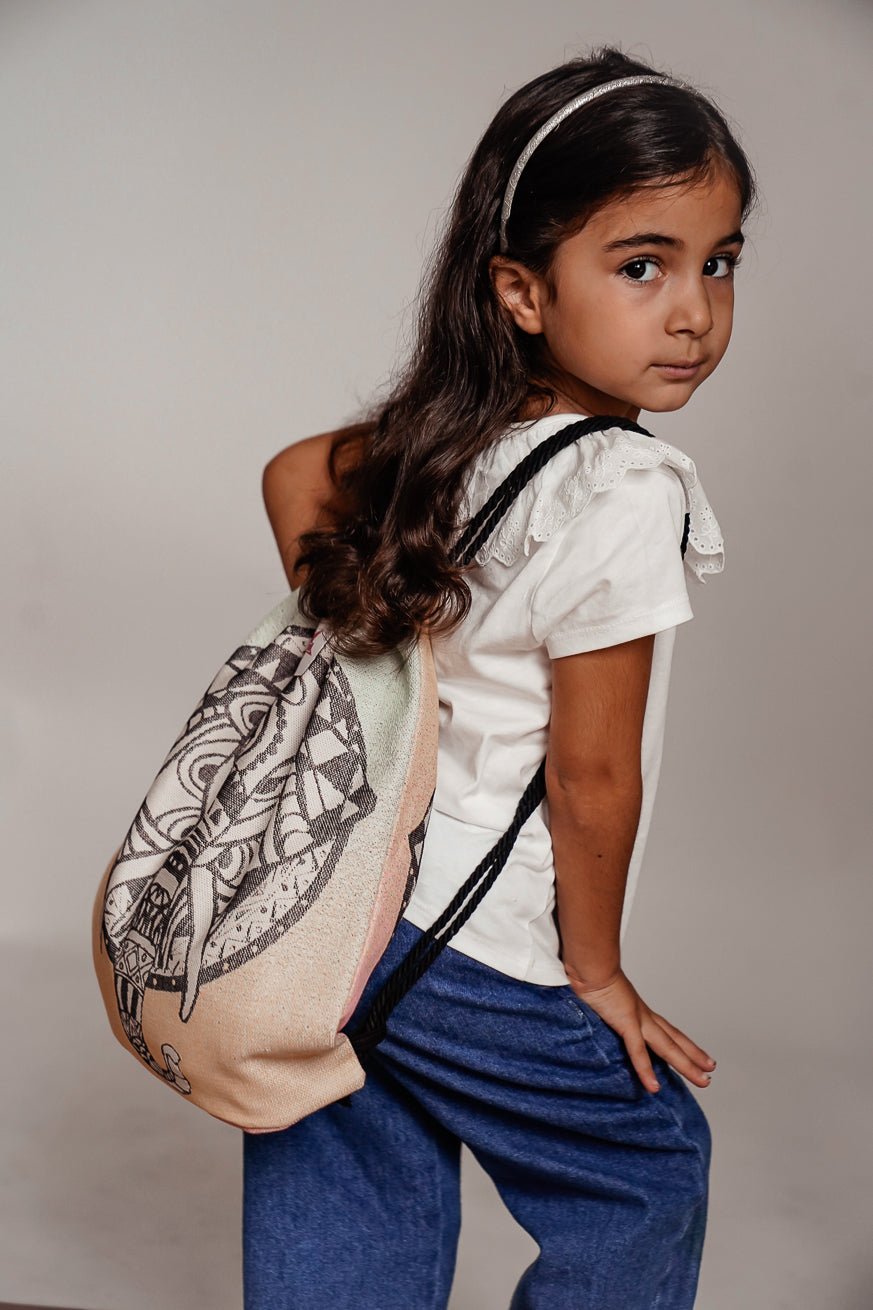 Mini Hipster Bag Wild Mandala Elephant - KOKADI