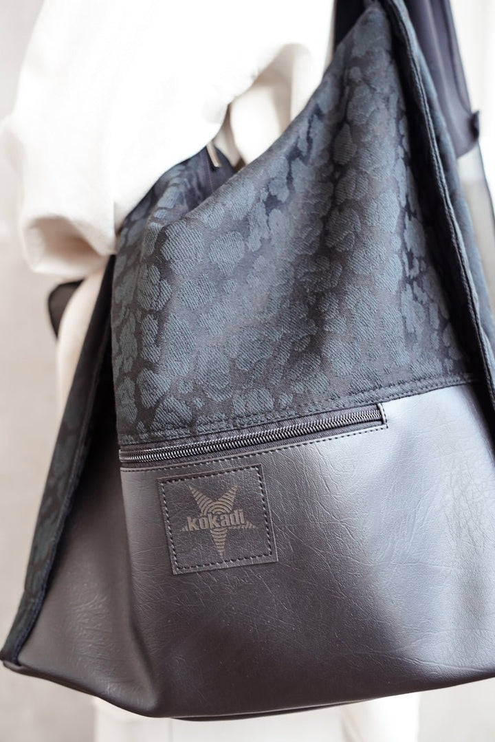 Backpack bag Safari Black Beauty - KOKADI