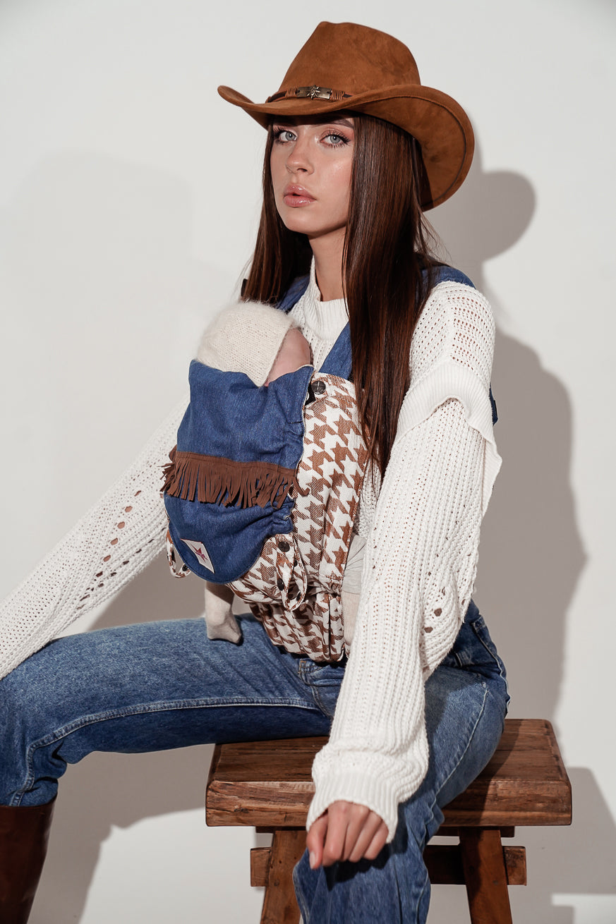 Baby Carrier Flip Wild West Macchiato