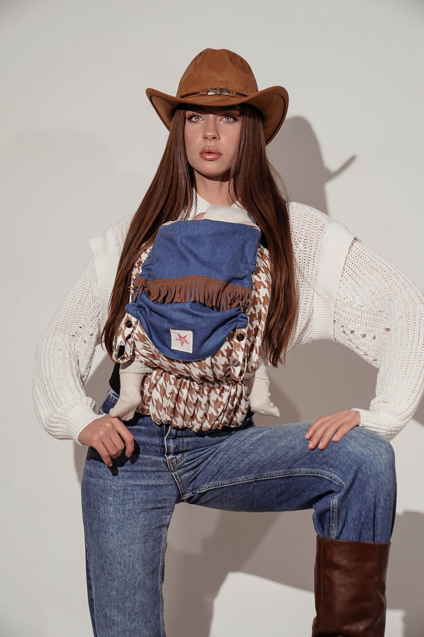 Baby Carrier Flip Wild West Macchiato