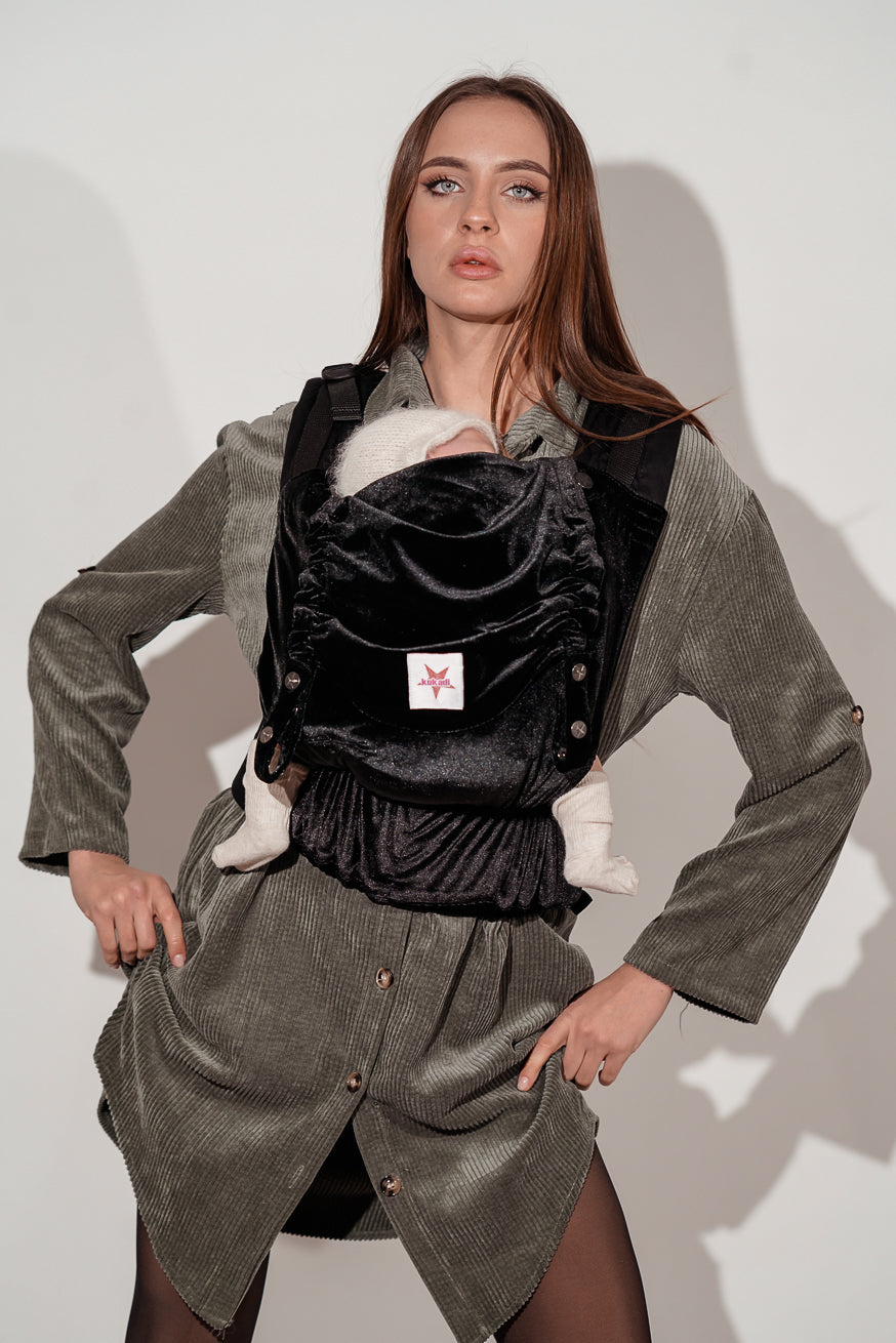 baby carrier Flip Samtweich Diamant
