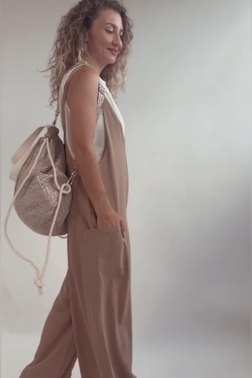 Mommy bag Snake Monochrom