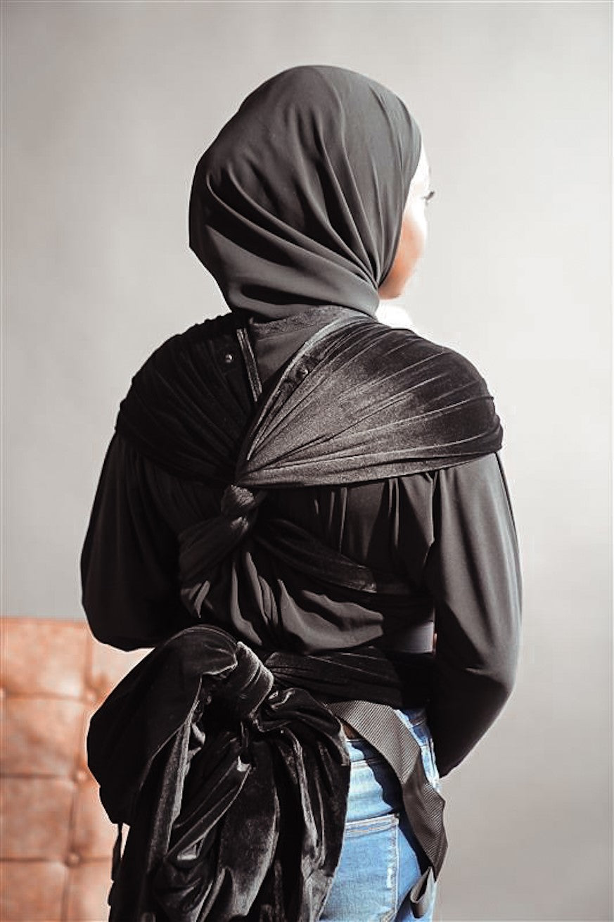 baby carrier Wrapstar Samtweich Diamant