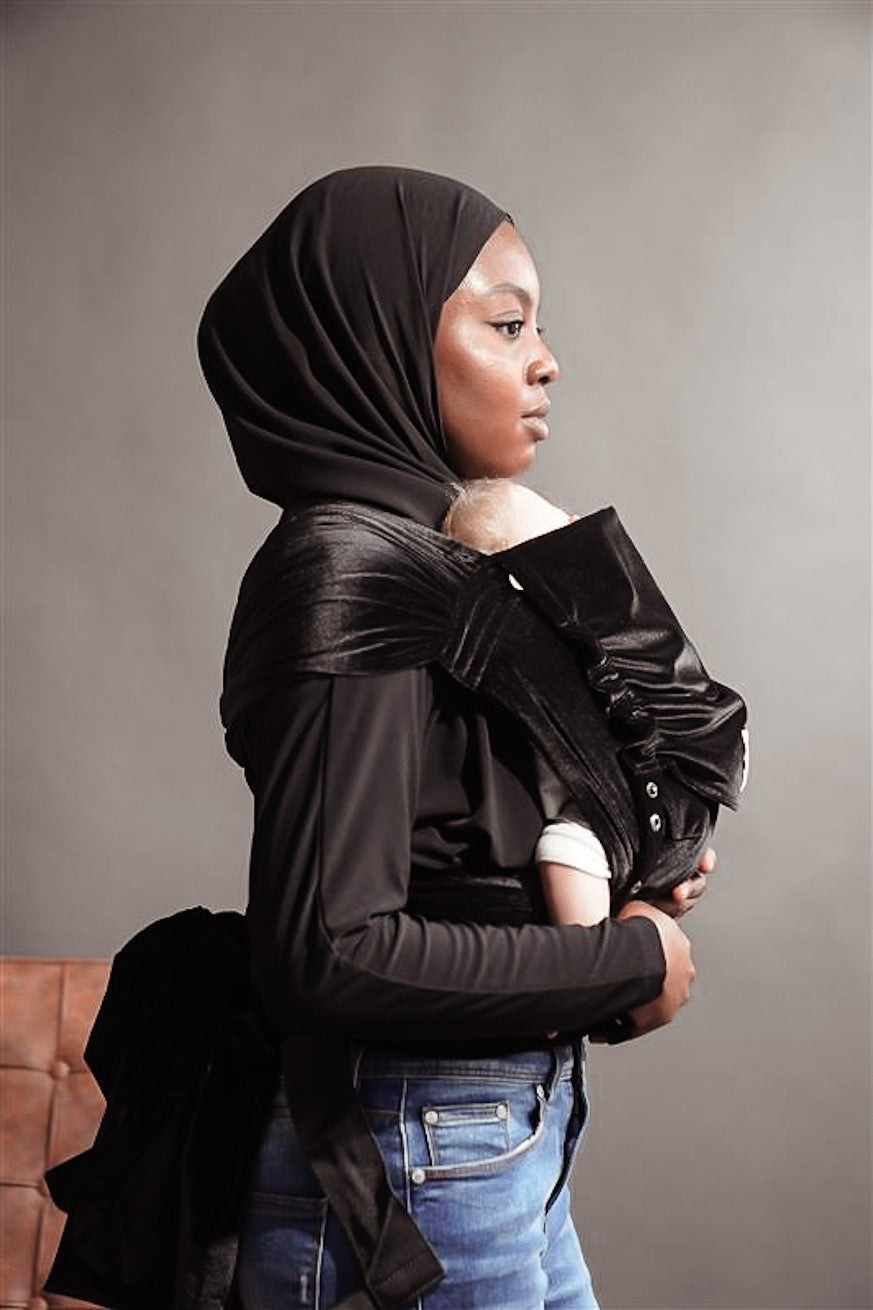 baby carrier Wrapstar Samtweich Diamant
