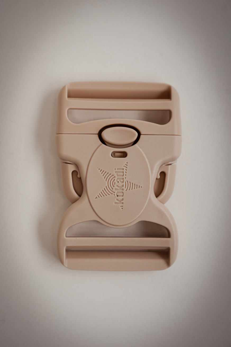 Buckle star closure cream 50mm