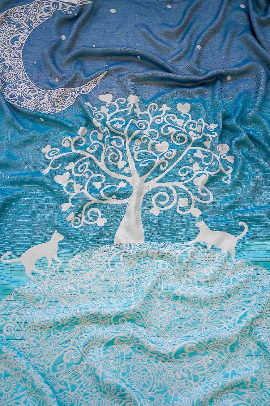 Kuscheltuch/Schal Mystic Moon Cats