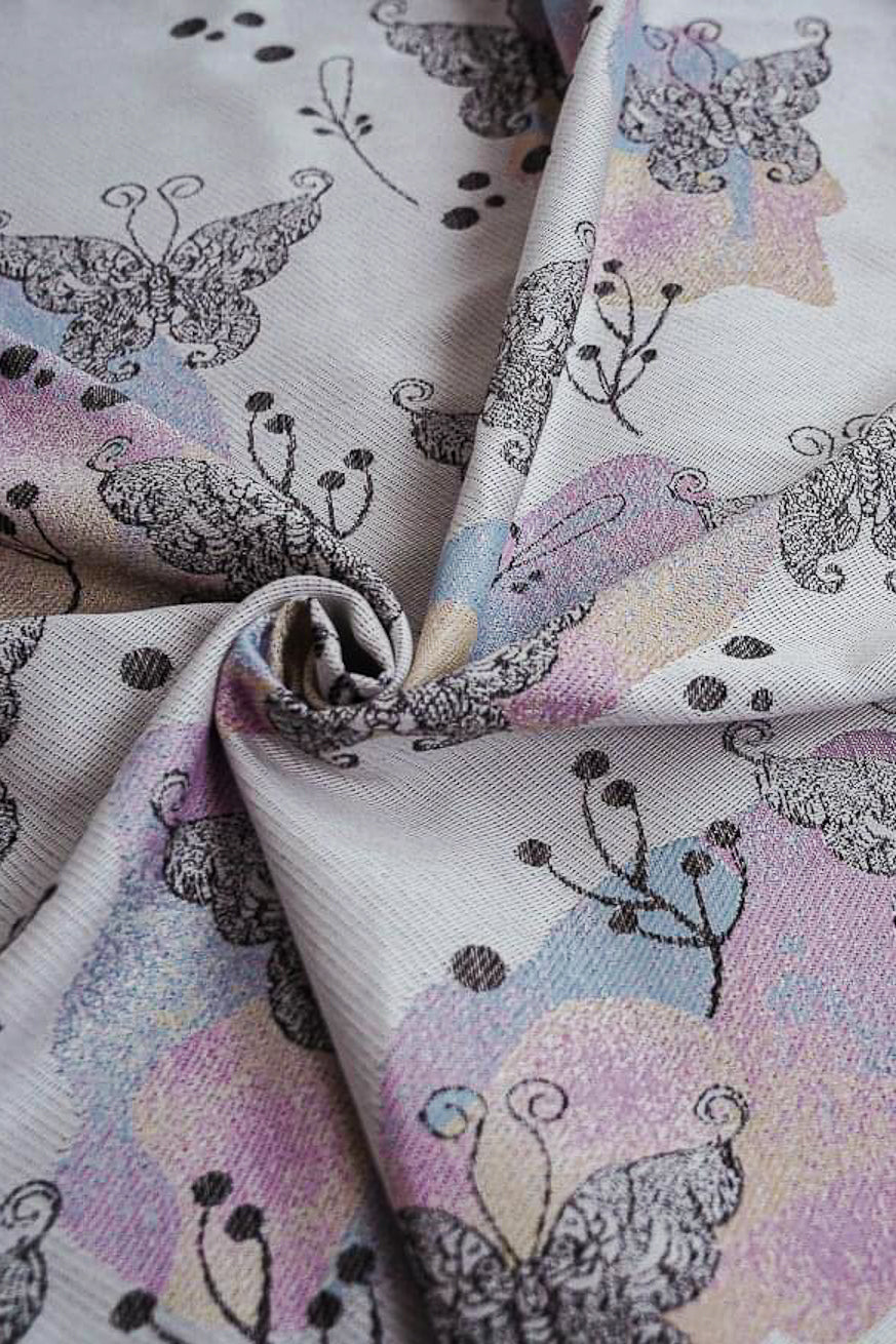 Cuddly cloth/scarf butterfly watercolor