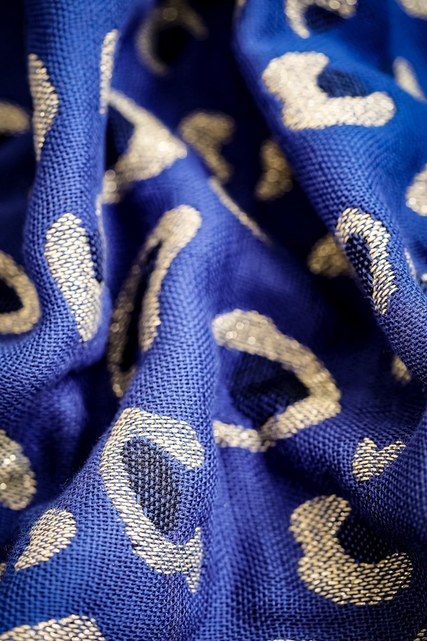 Baby blanket Safari sapphire - KOKADI