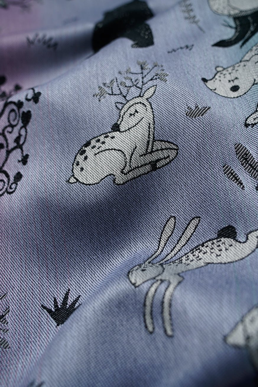 Babytrage Flip Wunderwald Emma blau - grün - KOKADI