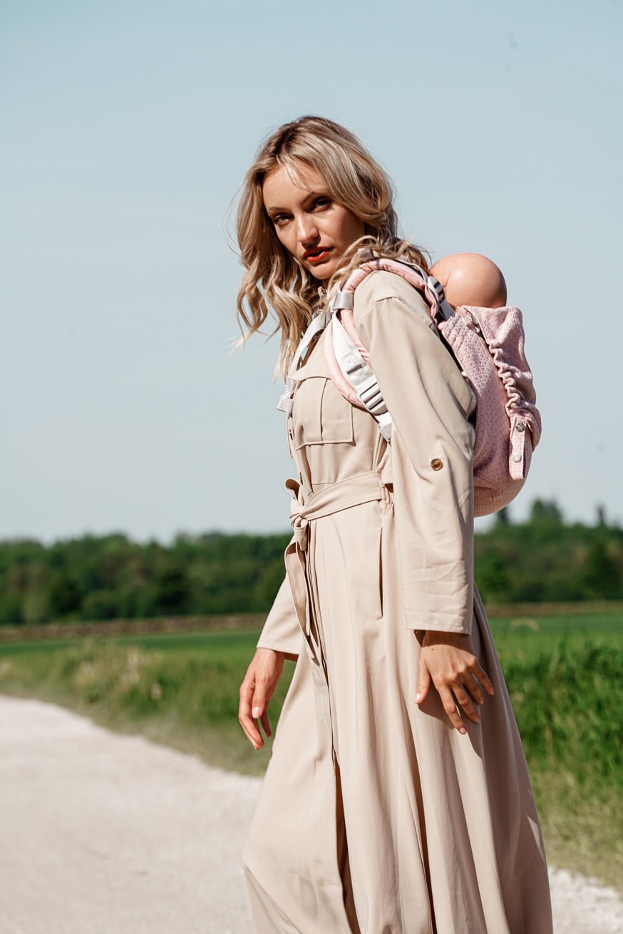 KOKADI Baby Carrier Onbu heart2heart rose