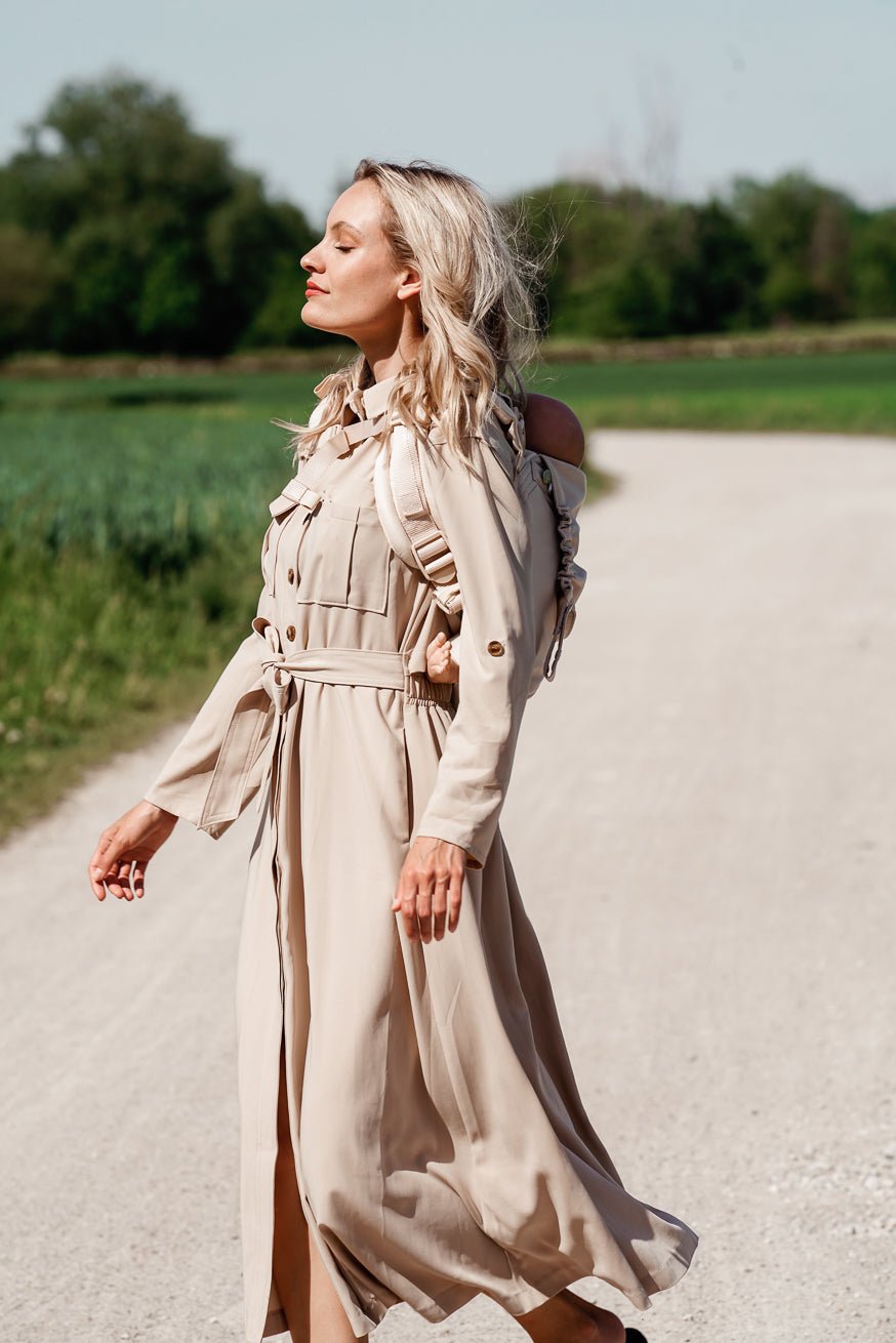 KOKADI Baby Carrier Onbu just cream