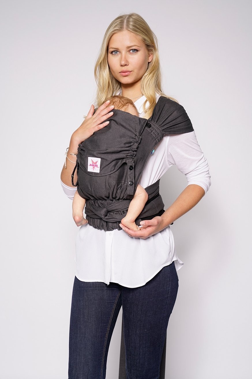 KOKADI Baby Carrier WrapStar Just Mr Gray