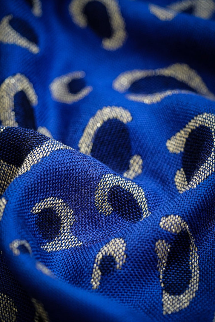 Cuddly blanket Safari sapphire gold - KOKADI