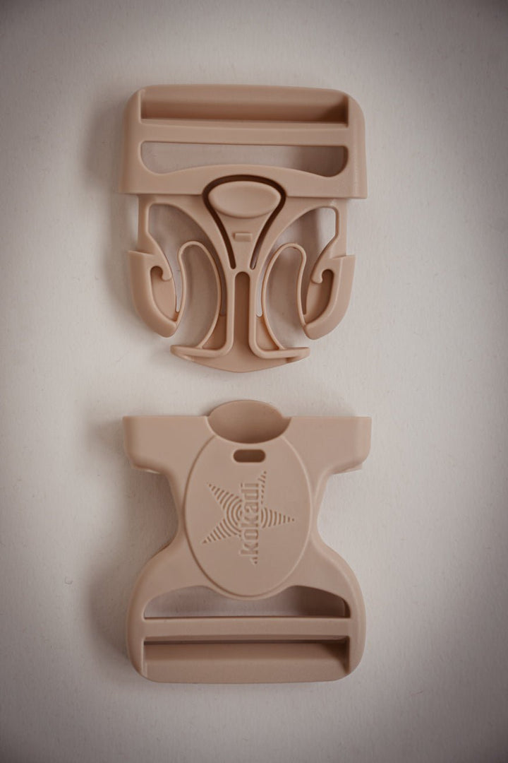 Buckle star clasp cream 50mm - KOKADI