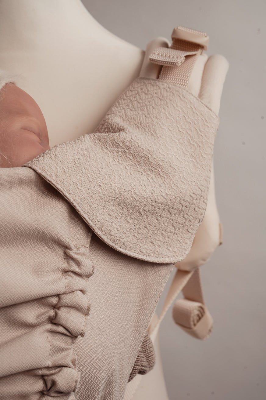 Shoulder strap protector Heart2Heart Cream - KOKADI