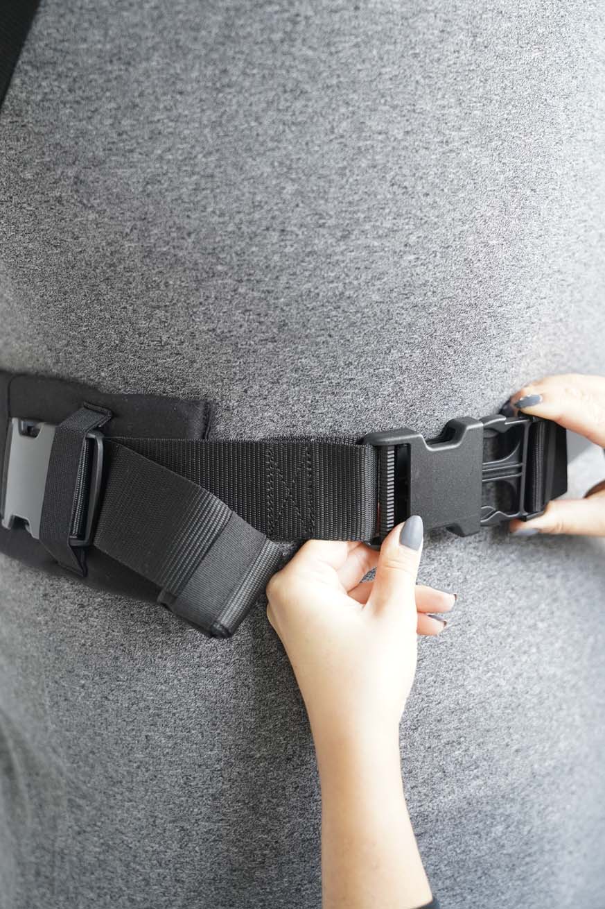 Side hip belt extension buckle rod round - KOKADI