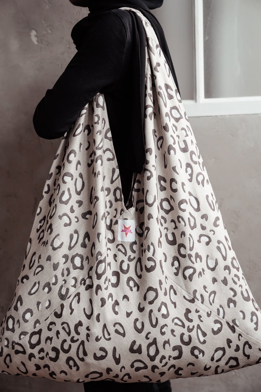 XXL Shopper Safari Maomi linen - KOKADI