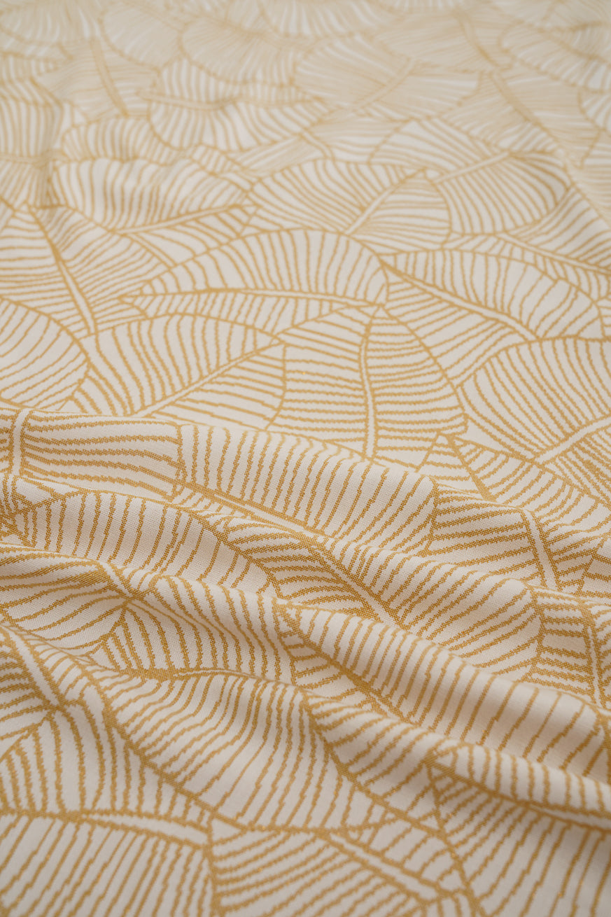 Baby blanket Golden Leaves